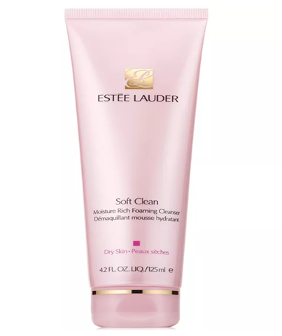 Estee Lauder Soft Clean Moisture Rich Foaming Cleanser, 4.2 oz