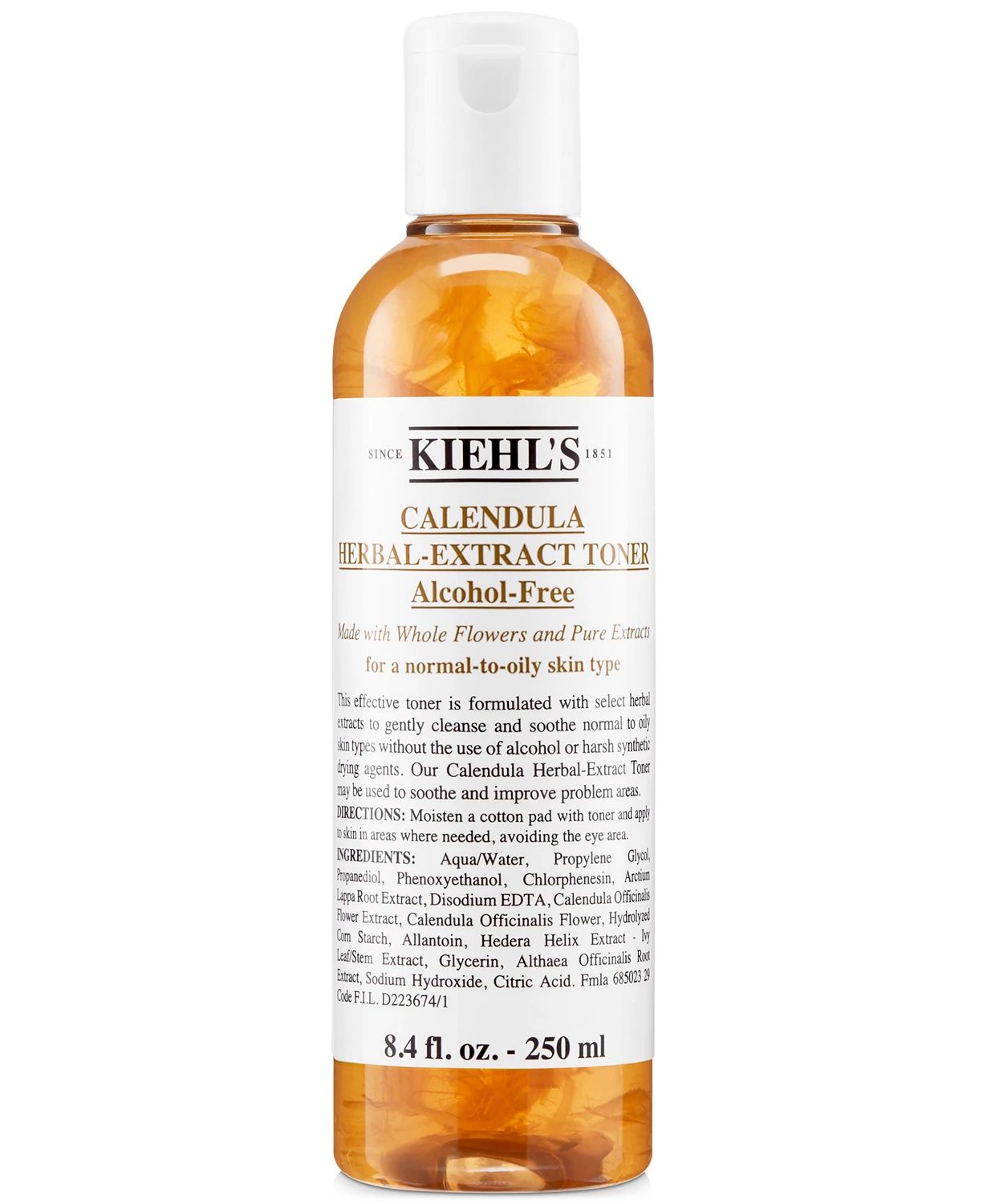 Calendula Herbal-Extract Alcohol-Free Toner, 8.4-oz