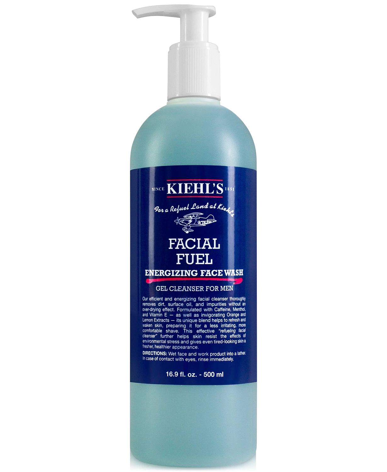 Facial Fuel Energizing Face Wash, 16.9-oz