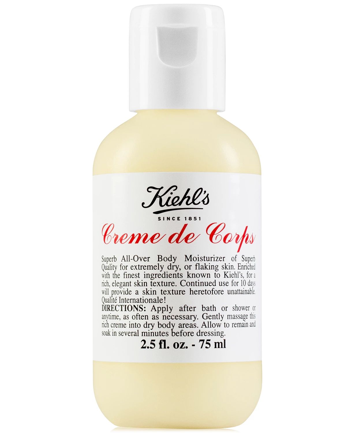 Creme de Corps Body Lotion with Cocoa Butter, 2.5-oz
